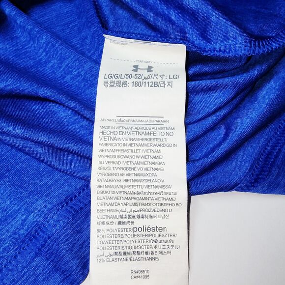 Under Armour x MLB L.A. Dodgers Blue Performance Polo Team Logo World Series - Picture 8 of 9